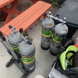 Scuba Dive Tanks