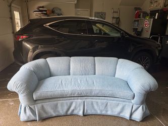 Beautiful Baby Blue Sofa