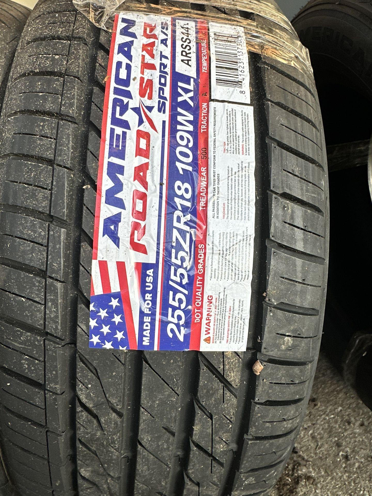 255/55ZR18 Tires (4 In Total) 