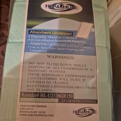 Absorbent underpads