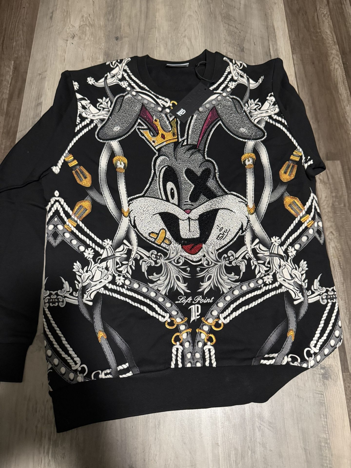 Rhinestone Bugz Bunny Sweatshirt