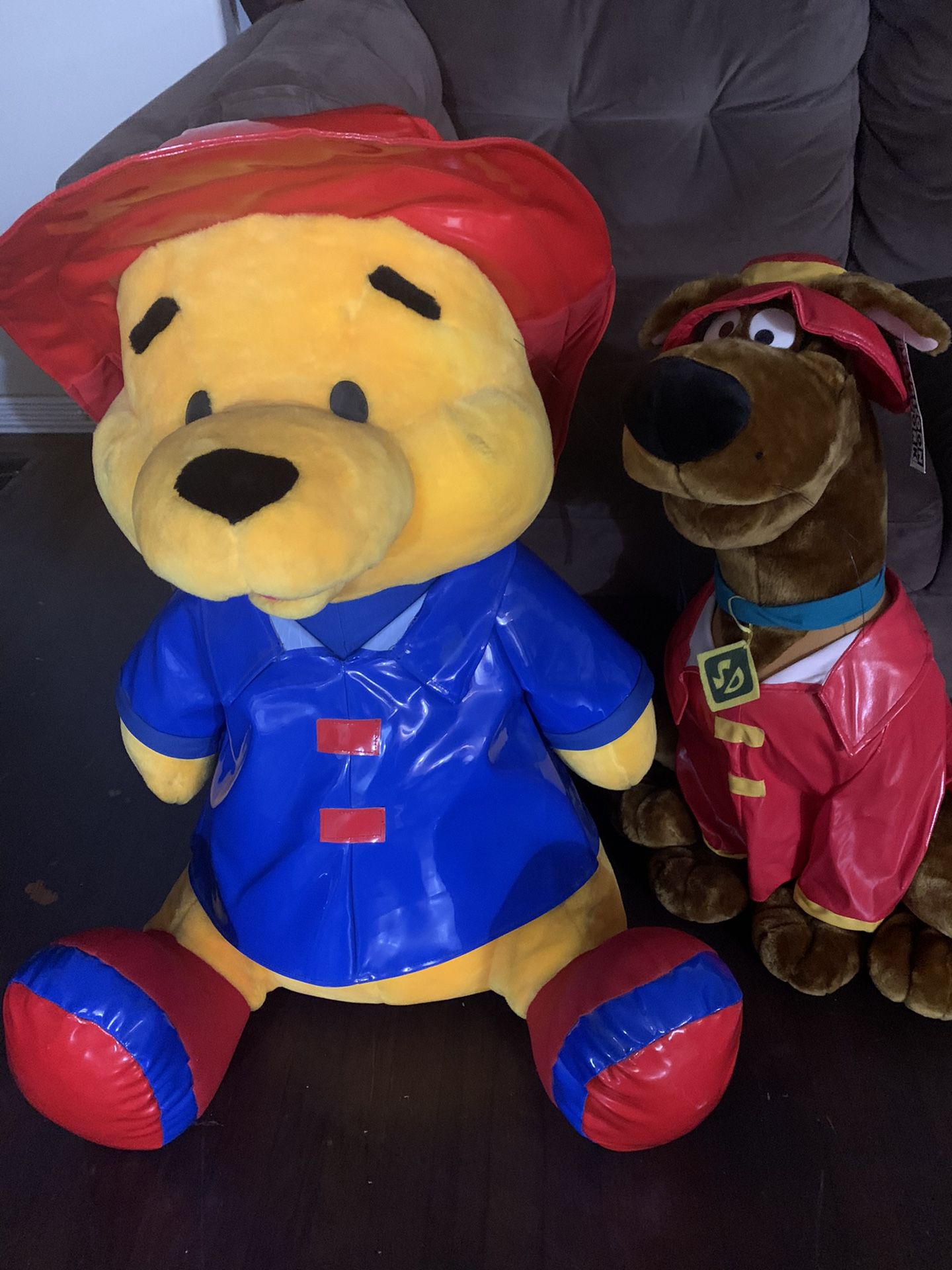 Big Size Winnie the Pooh & Scooby Doo