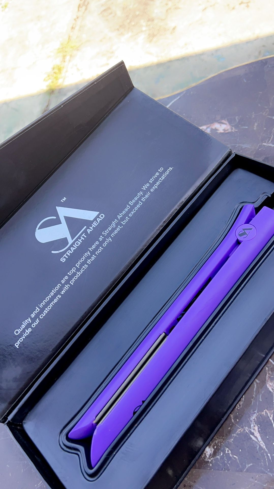 Straight Ahead Hair Straightener