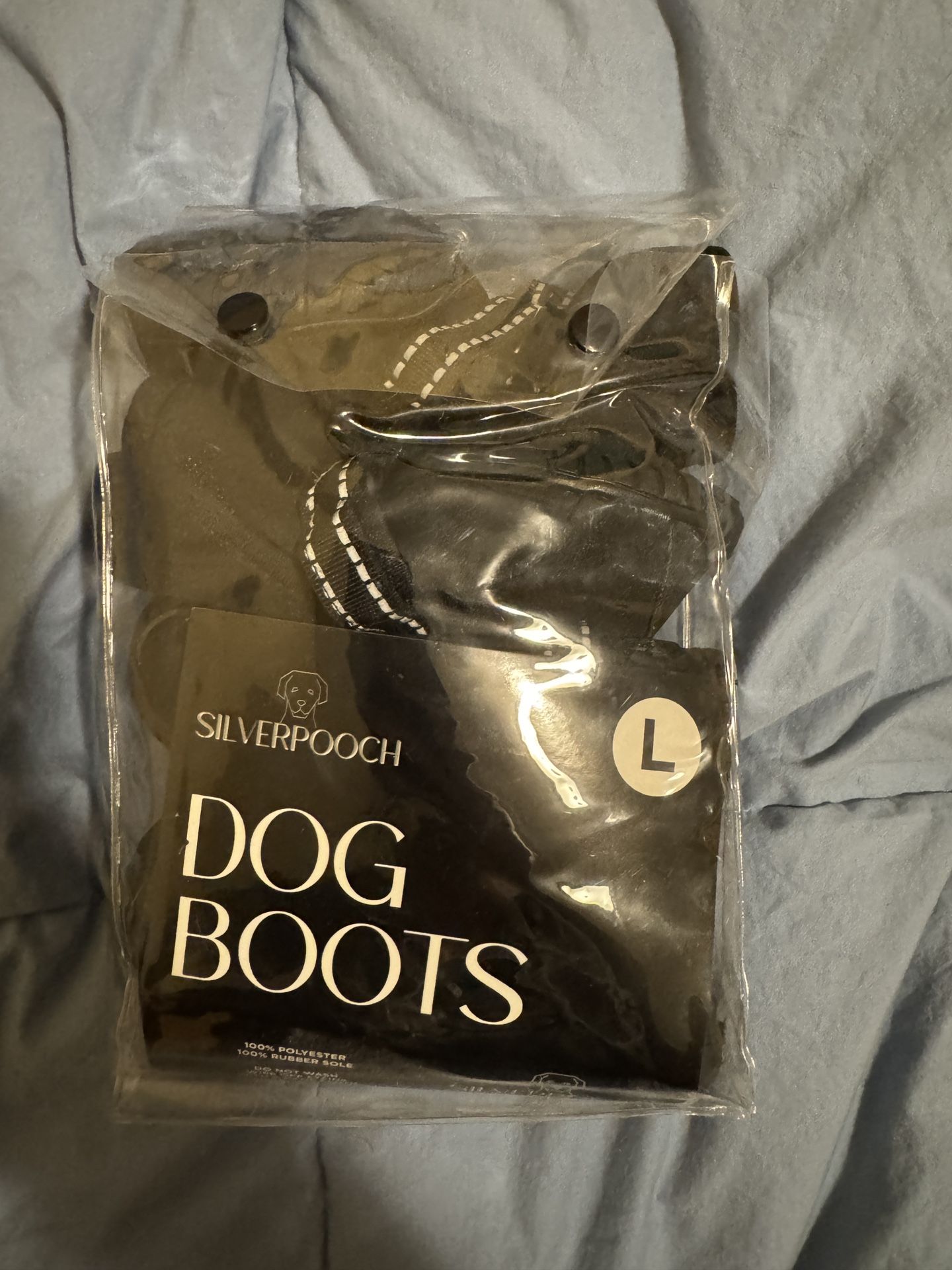 Barely Used Dog Shoes/Boots Size Large