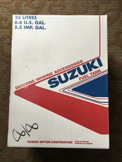 6.6 Gallon Suzuki Outboard Fuel Tank - New