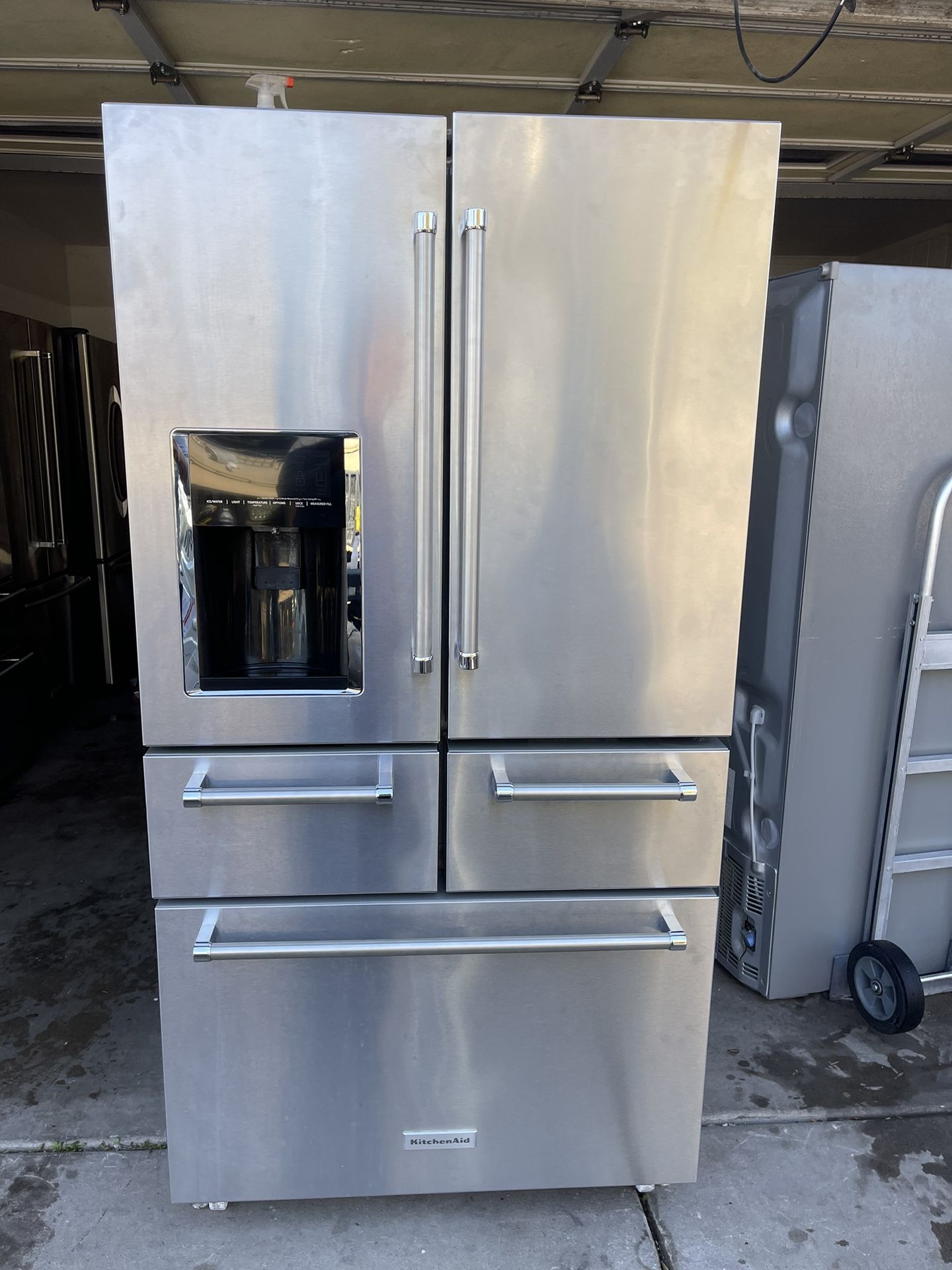 Kitchen Aid Refrigerator 5 Door Stainless Steel