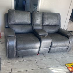 Couch W/ Charger Ports