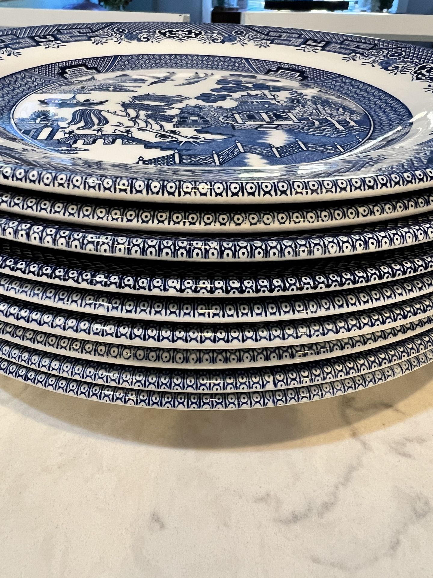 Blue Willow Churchill Dishes 