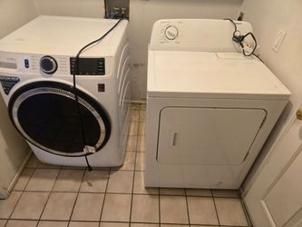 GE Front-Load Washer & Admiral Electric Dryer Set - $300