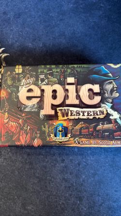 Tiny epic western board game