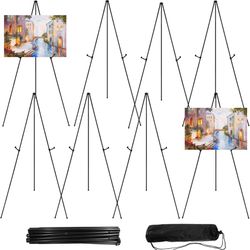 8PCS Black Easel Stand for Wedding Sign Stand