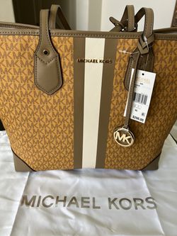 MICHAEL Michael Kors Mk Eva Tote Bag in Brown