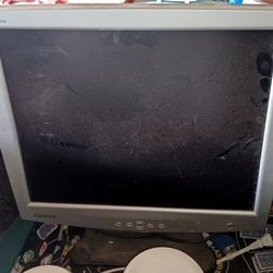 Monitor's And Small TV's With Remotes And Portable DVD Players.