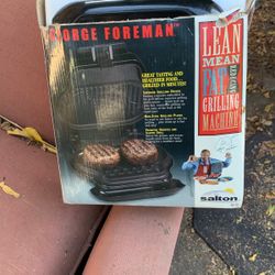 George Foreman Grilling Machine