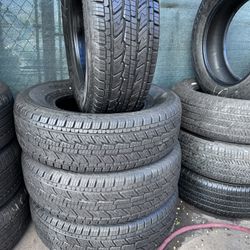 SET OF FOUR GENERAL P255 /70 R17 
