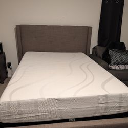Bed Frame And Mattress Set