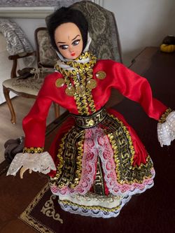 Collectible Doll in Traditional National Costume