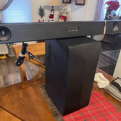 LG sound Bar W/wireless Subwoofer 