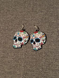 Sugar Skull Earrings
