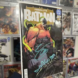Absolute Batman #9 2nd Print Double Signed By Scott Snyder And Nick Dragotta