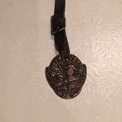 Bronze Boy Scout Watch Fob