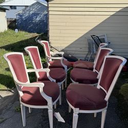 6  chairs 