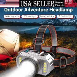 LED headlight flashlight
