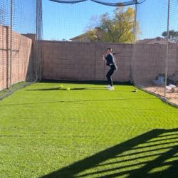 Professional Batting Cage 40x10x15 - No Holds First With Cash