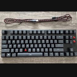HyperX gaming keyboard
