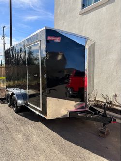 Commander enclosed trailer
