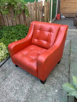 FREE Leather Comfy Chair