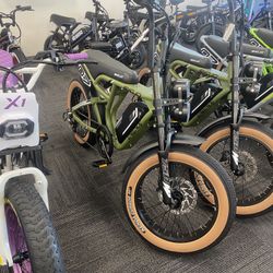 eMojo StreetRod eBike 750W/ 48V (28mph/60miles range)