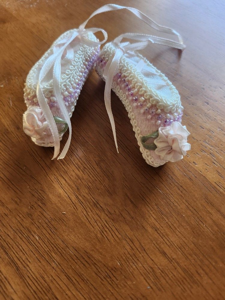 3" Decorative Ballet Shoe Ornament