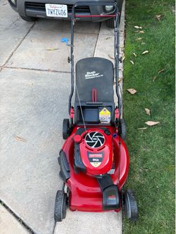 Pending pickup - Perfect 22” self propelled 190cc Craftsman gas mower with bag