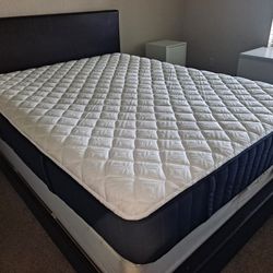 Bed And Queen Mattress With Boxspring