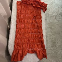 Orange Skirt 