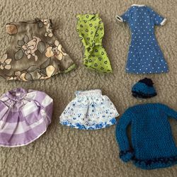 Vintage ‘60s and ‘70s Handmade Barbie Doll Clothes