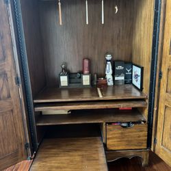Solid Wood Armoire 