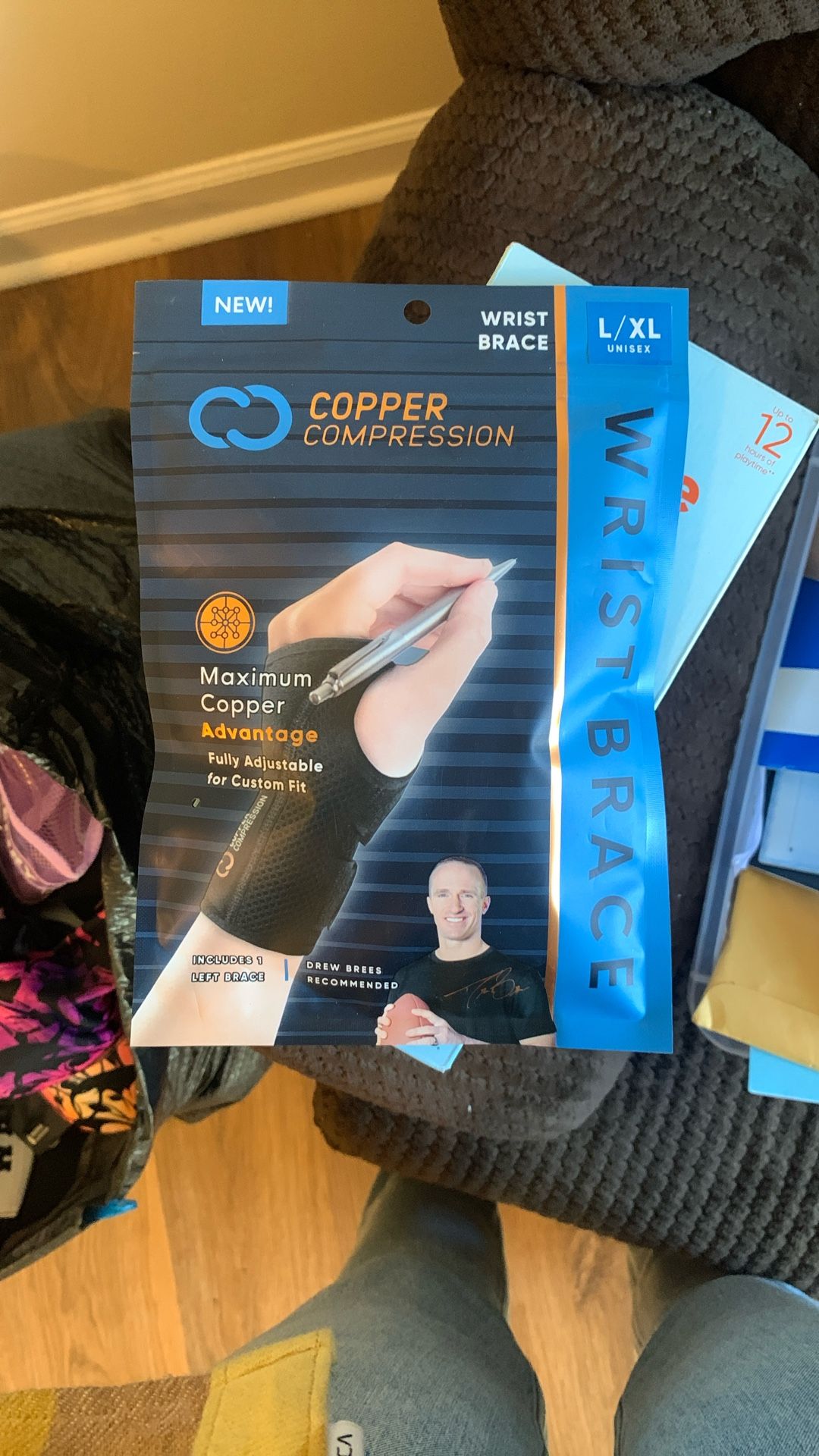 Copper Compression Wrist Brace