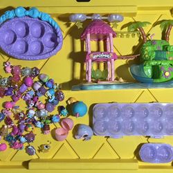 Lot of Hatchimals Mini Toy Figures Egg Carton Basket Hatchery Collectibles