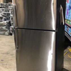 New Stainless Steel Refrigerator 