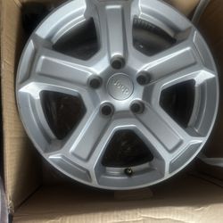 17-inch Jeep Branded Wheels/Rims Used On Jeep Wrangler