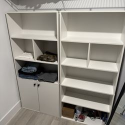 2 Closet Shelving Units