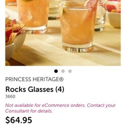 Set De 4 Princess House 