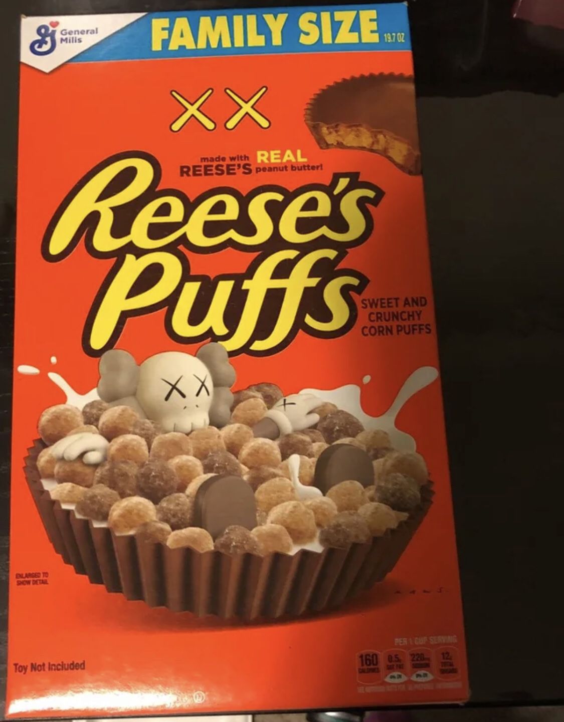 KAWS Reese’s Puffs 