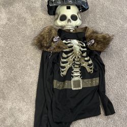 Skeleton Knight Halloween Costume 