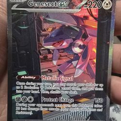 Pokemon Black Bolt Genesect SIR