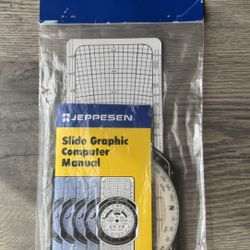 Jeppesen Student Flight Slide Graphic Manual Computer (CSG)