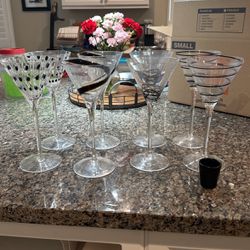 Martini Glasses Instead Of 8
