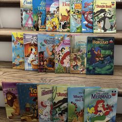 Lot Of 19 Walt Disney Books